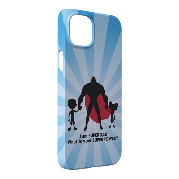 Custom Super Dad iPhone Case - Plastic - iPhone 14 Pro Max