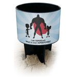 Super Dad Black Beach Spiker Drink Holder