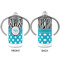 Dots & Zebra 12 oz Stainless Steel Sippy Cups - APPROVAL