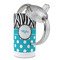 Dots & Zebra 12 oz Stainless Steel Sippy Cups - Top Off