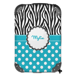Dots & Zebra Kids Hard Shell Backpack (Personalized)