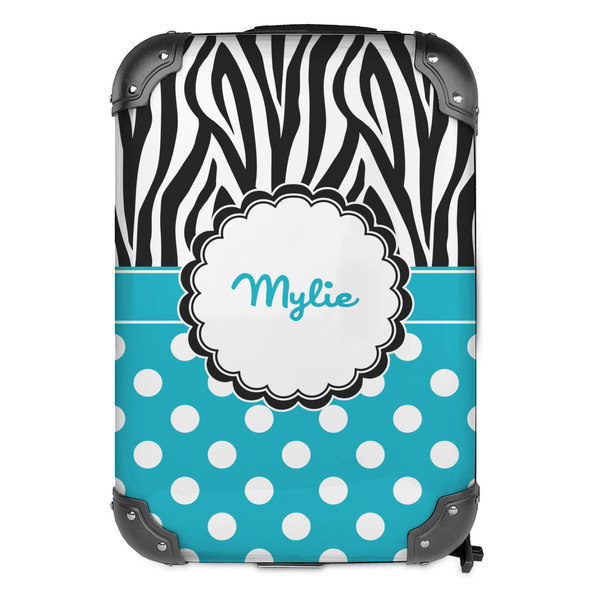 Dots & Zebra 13" Hard Shell Backpacks - FRONT