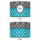 Dots & Zebra 16" Drum Lampshade - APPROVAL (Fabric)