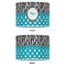 Dots & Zebra 16" Drum Lampshade - APPROVAL (Poly Film)