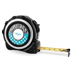 Dots & Zebra Tape Measure - 16 Ft (Personalized)