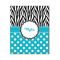 Dots & Zebra 16x20 Wood Print - Front View