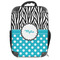 Dots & Zebra 18" Hard Shell Backpacks - FRONT