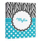Dots & Zebra Canvas Print - 20x24 (Personalized)
