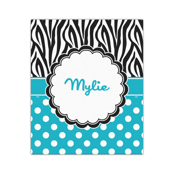 Dots & Zebra 20x24 - Canvas Print - Front View