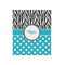 Dots & Zebra Poster - Matte - 20x24 (Personalized)