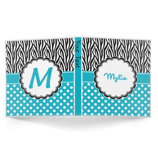 Dots & Zebra 3-Ring Binder Approval- 1in
