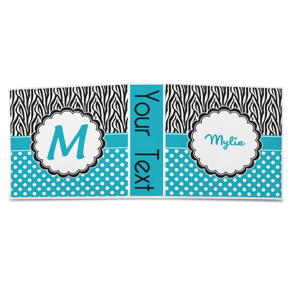 Dots & Zebra 3-Ring Binder Approval- 3in