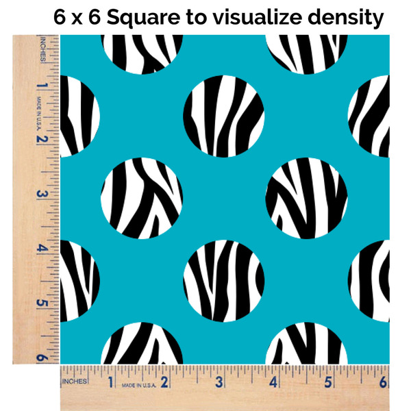 Dots & Zebra 6x6 Swatch of Fabric