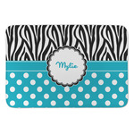 Dots & Zebra Anti-Fatigue Kitchen Mat (Personalized)