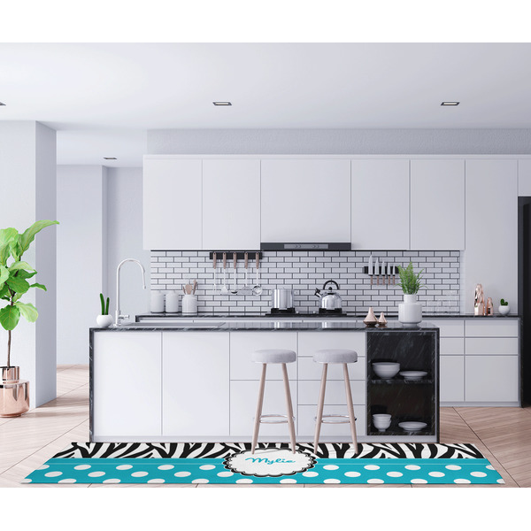 Dots & Zebra Area Rug Sizes