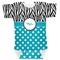 Dots & Zebra Baby Bodysuit 3-6