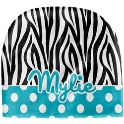Dots & Zebra Baby Hat (Beanie) (Personalized)