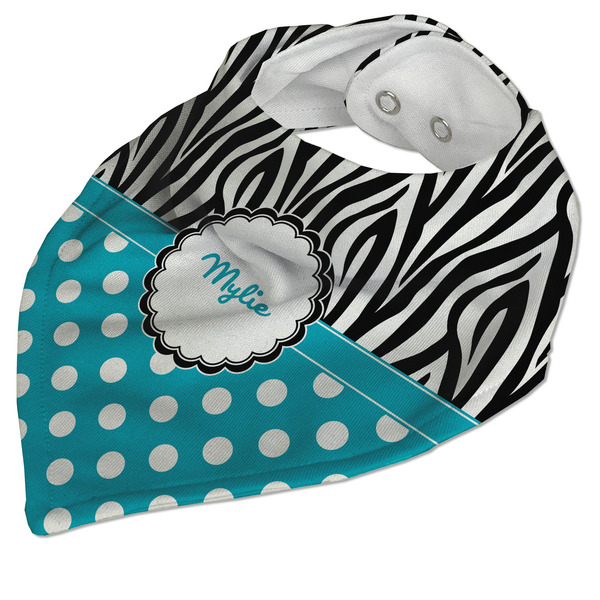 Dots & Zebra Bandana Closed