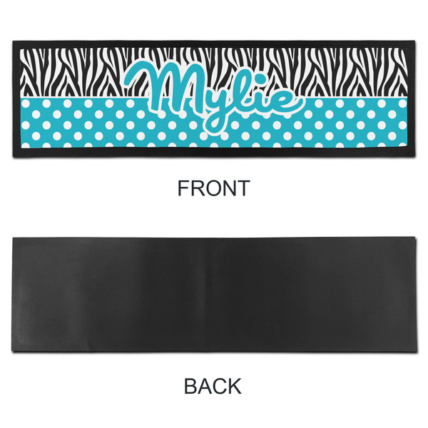 Dots & Zebra Bar Mat - Large - APPROVAL