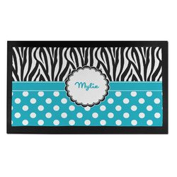 Dots & Zebra Bar Mat - Small (Personalized)