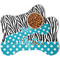 Dots & Zebra Bone Shaped Dog Mats - MAIN