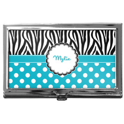 Dots & Zebra Business Card Case