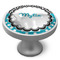 Dots & Zebra Cabinet Knob (Personalized)