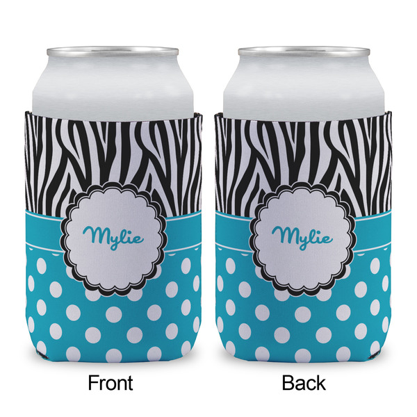 Dots & Zebra Can Sleeve - APPROVAL (single)