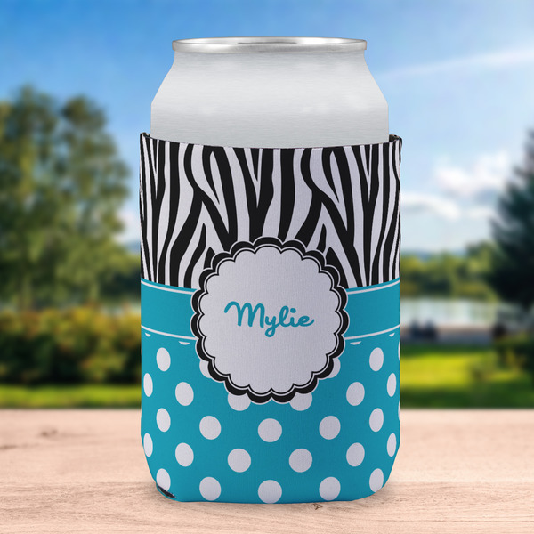 Dots & Zebra Can Sleeve - LIFESTYLE (single)