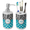 Dots & Zebra Ceramic Bathroom Accessories
