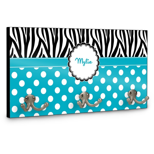 Dots & Zebra Coat Hanger Main