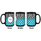 Dots & Zebra Coffee Mug - 15 oz - Black APPROVAL