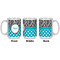 Dots & Zebra Coffee Mug - 15 oz - White APPROVAL