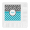 Dots & Zebra Embossed Decorative Napkins (Personalized)