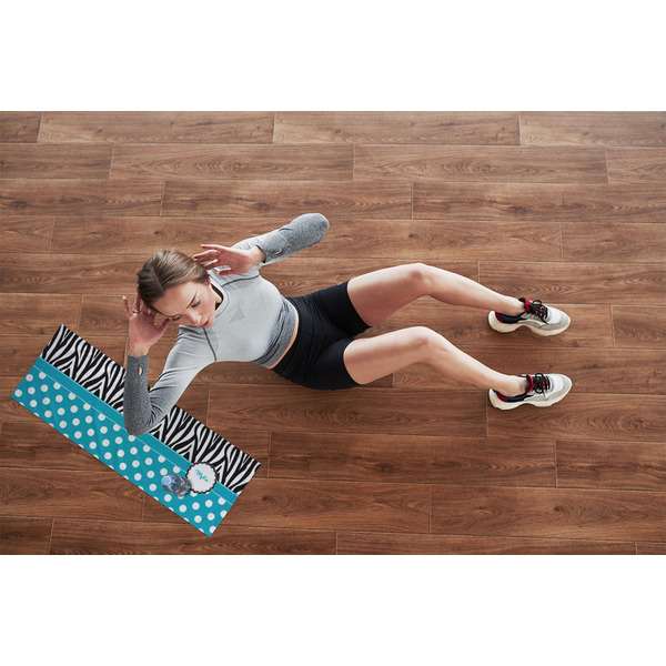 Dots & Zebra Cooling Towel- Lifestyle