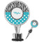 Dots & Zebra Wine Bottle Stopper (Personalized)
