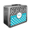 Dots & Zebra Custom Lunch Box / Tin