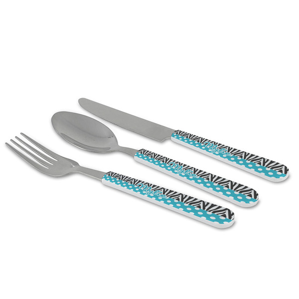 Dots & Zebra Cutlery Set - MAIN