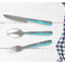 Dots & Zebra Cutlery Set - w/ PLATE