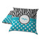 Dots & Zebra Decorative Pillow Case - TWO