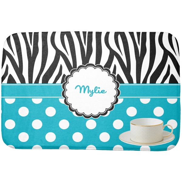 Dots & Zebra Dish Drying Mat