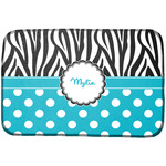 Dots & Zebra Dish Drying Mat (Personalized)