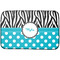 Dots & Zebra Dish Drying Mat (Personalized)