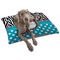 Dots & Zebra Dog Bed - Large LIFESTYLE