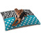 Dots & Zebra Dog Bed - Small LIFESTYLE
