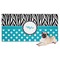 Dots & Zebra Dog Towel (Personalized)