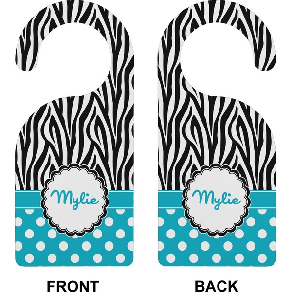 Dots & Zebra Door Hanger (Approval)