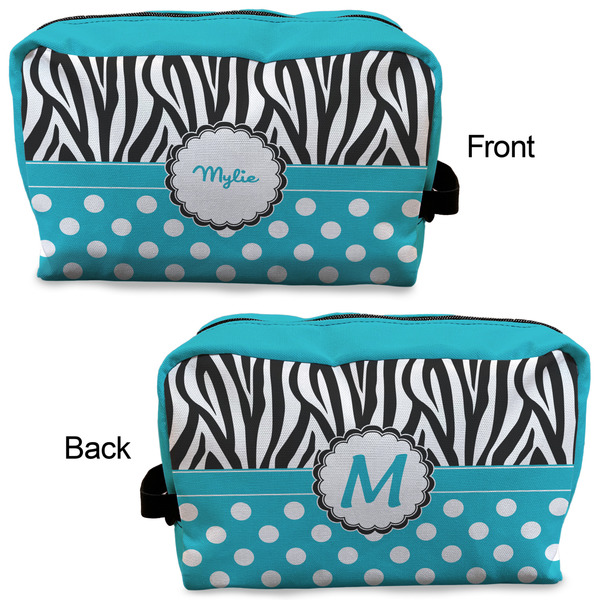 Dots & Zebra Dopp Kit - Approval