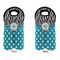Dots & Zebra Double Wine Tote - APPROVAL (new)