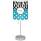 Dots & Zebra Drum Lampshade with base included